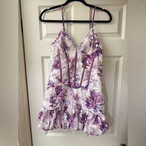 Self Portrait Mini Corseted lace dress 😍💔😍